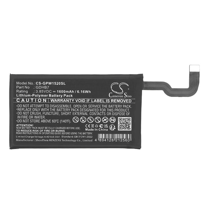 Google GC15S GGH2X Pixel 9 Pro Fold 1600mAh Mobile Phone Replacement Battery