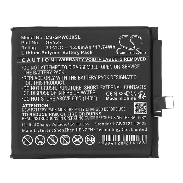 Google GEC77 GR83Y GWVK6 Pixel 9 Pixel 9 Pro Mobile Phone Replacement Battery