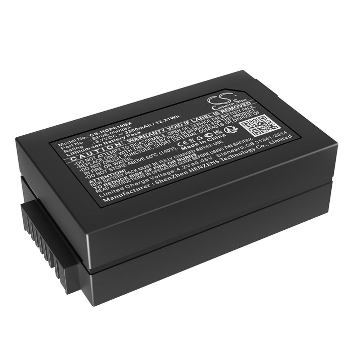 Dolphin Dolphin 6110 Dolphin 6100 Dolphin 6500 ScanPal 5100 Barcode Replacement Battery