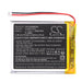 HelloBaby HB40 Monitor HB50 Monitor HB6351 Monitor Baby Monitor Replacement Battery
