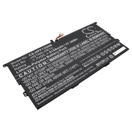 HP Elite Folio 13.5 inch 2-in-1 Laptop and Notebook Replacement Battery