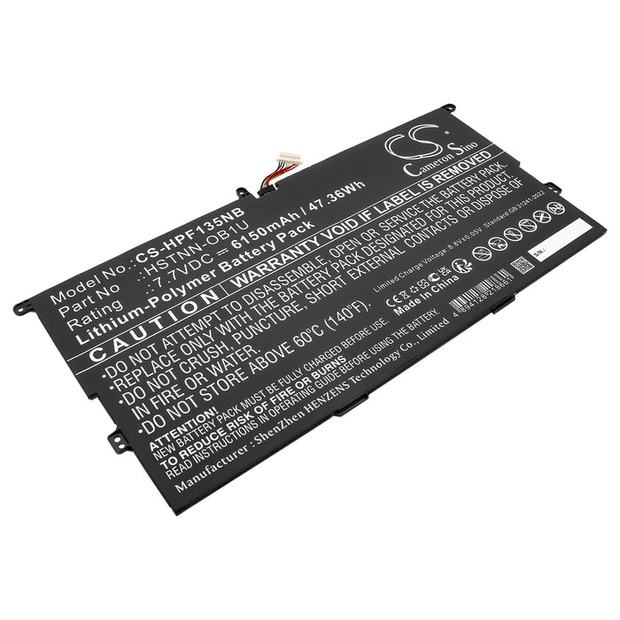 HP Elite Folio 13.5 inch 2-in-1 Laptop and Notebook Replacement Battery