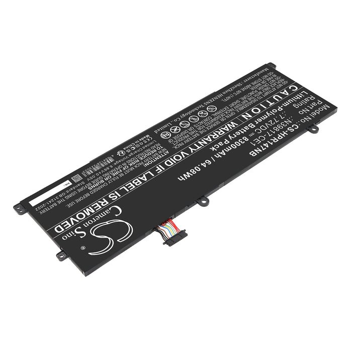 HP Book pro 16,Envy x360 2-in-1 16-ad0097nr,OmniBook Ultra 14,Pavilion Plus 14 Ryzen 7,Pavilion Plus 14-EU0006 Laptop and Notebook Replacement Battery
