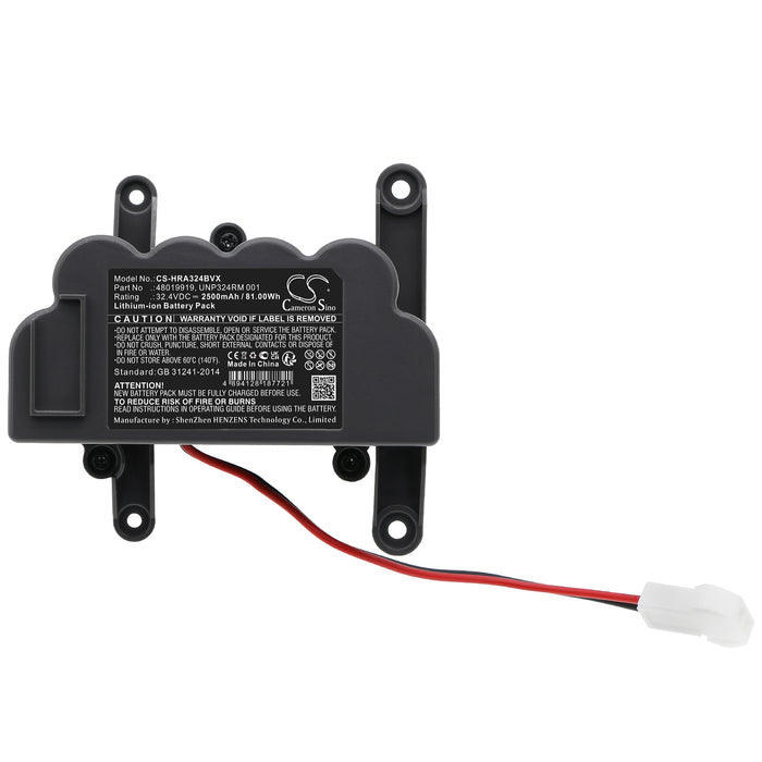 Hoover ATV324LD 1011 UNP324RM 1001 ATV324LD 011 UNP324RM 001 39400343 39400338 39400269 39400263 UNP324RM ATV324LD Vacuum Replacement Battery