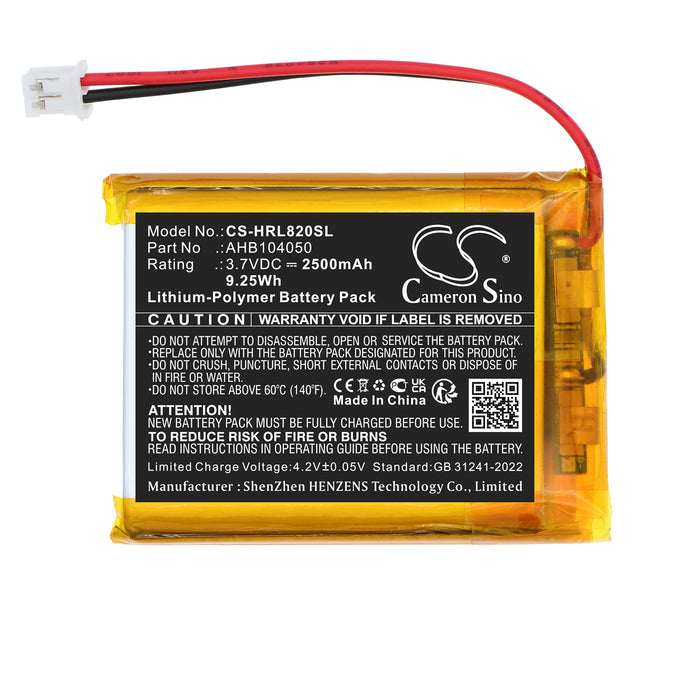 Hairmax Laserbrand 82 Personal Care Replacement Battery