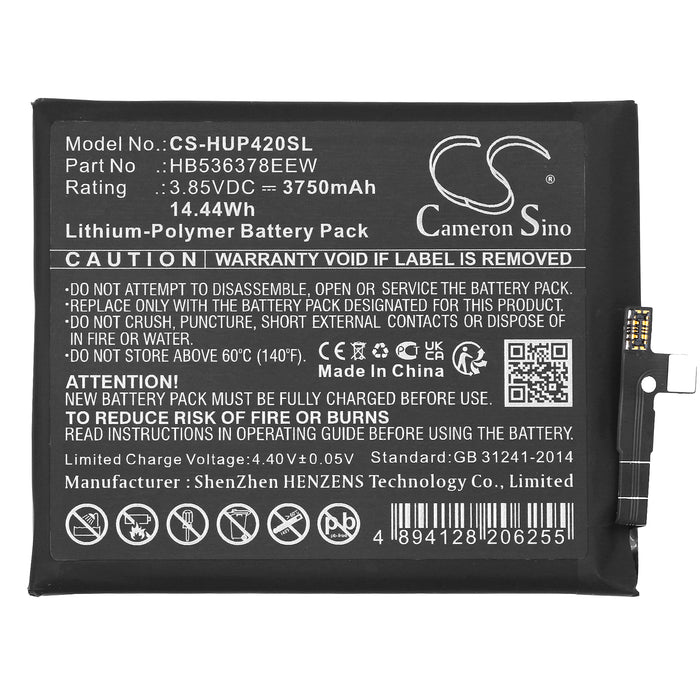 Huawei P40 Pro ELS-N09 ELS-NX9 Mobile Phone Replacement Battery