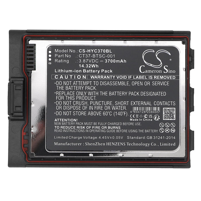 Honeywell CT30 XP Mobile Computer CT37 Barcode Replacement Battery
