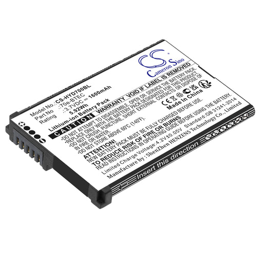 Dolphin 70e 75e 60s Barcode Replacement Battery