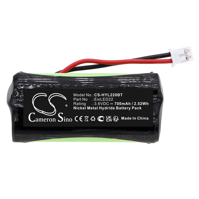 Honeywell ExiLED22 ExiLED34 MaxLED26 ProLED 61.951.2 MaxLED 26 M ST LED Eltek ProLED Combi Alarm Replacement Battery