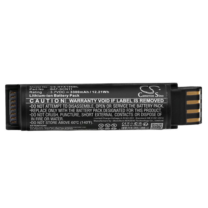 Honeywell Xenon Ultra 1960 Xenon Ultra 1962 Xenon Ultra 1960 Corded 2D Barcode Replacement Battery