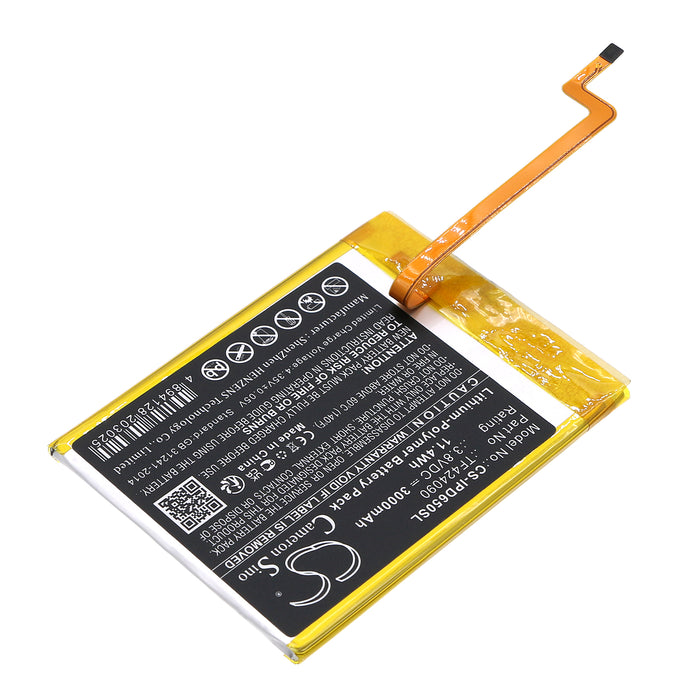 Apple iPod Video 5th 5.5 Gen 60GB iPod Video 5th 5.5 Gen 80GB iFlash Media Player Replacement Battery