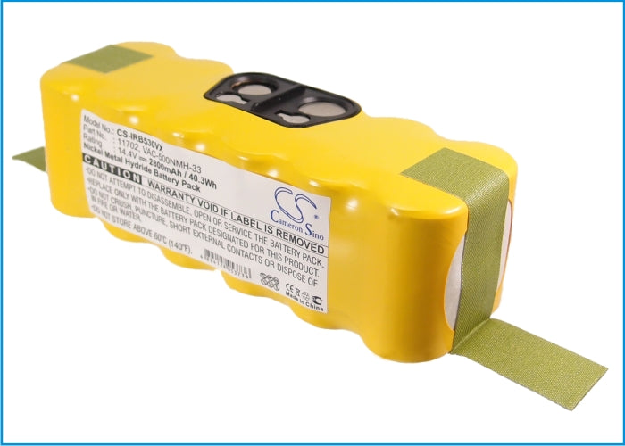 Auto Cleaner Intelligent Floor Vac M-488 2800mAh Vacuum Replacement Battery