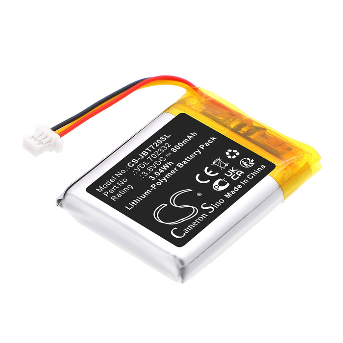 JBL Tune 720 BT,Tune 760 BT Headphone Replacement Battery