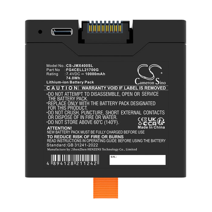Jabra PartyBox Club 320 PartyBox Stage 320 Xtreme 4 Speaker Replacement Battery