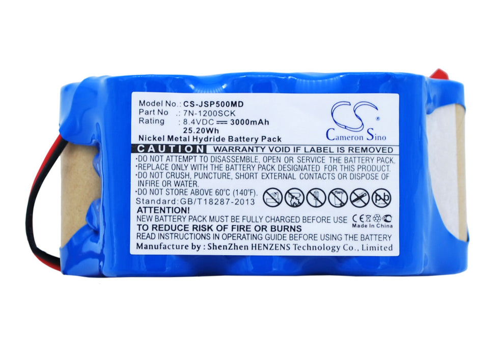 JMS SP-500 SP-500 Syringe Pump Medical Replacement Battery