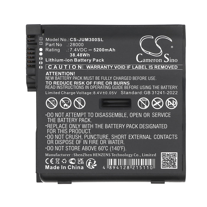 Sokkia  5200mAh Survey Multimeter and Equipment Replacement Battery