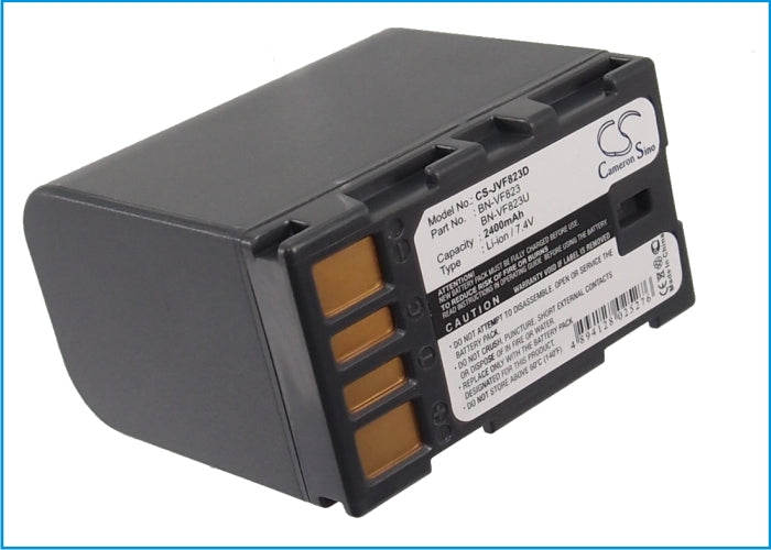 JVC EX-Z2000 GR-D720 GR-D720EK GR-D720EX GR-D720US GR-D721EX GR-D725EK GR-D725EX GR-D725US GR-D726 GR-D726EK GR-D72 2400mAh Camera Replacement Battery
