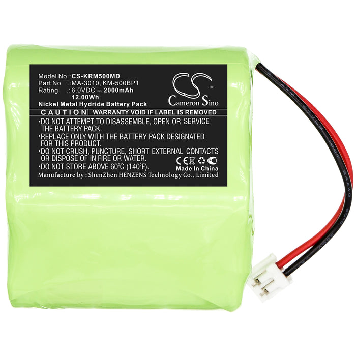 Marco KM500 KM-500 Auto Keratometer Medical Replacement Battery