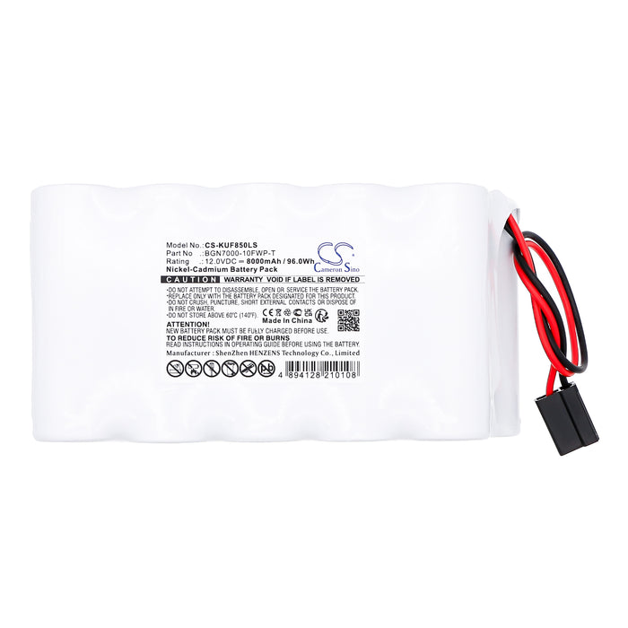 Kaufel 850.0011 850-0011 Emergency Light Replacement Battery