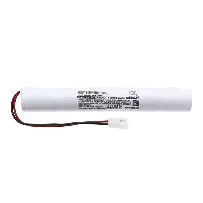 Kaufel 850.0034 1500mAh Ni-CD White Emergency Light Replacement Battery