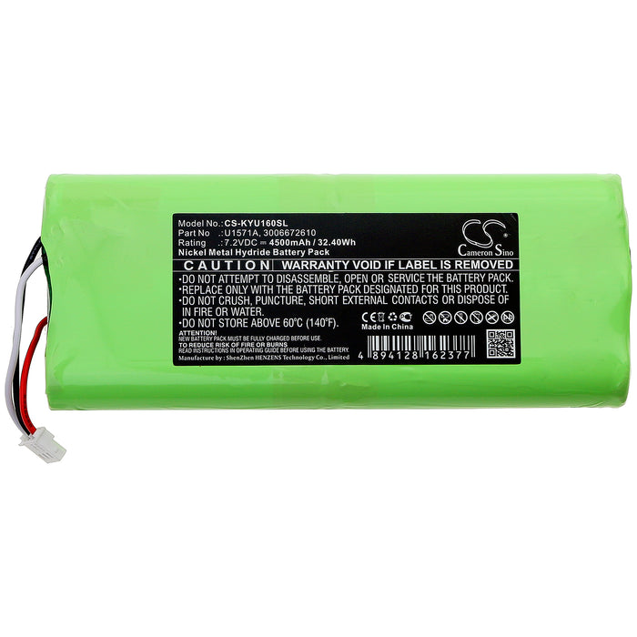 Agilent U1600,U1602A,U1604A Survey Multimeter and Equipment Replacement Battery