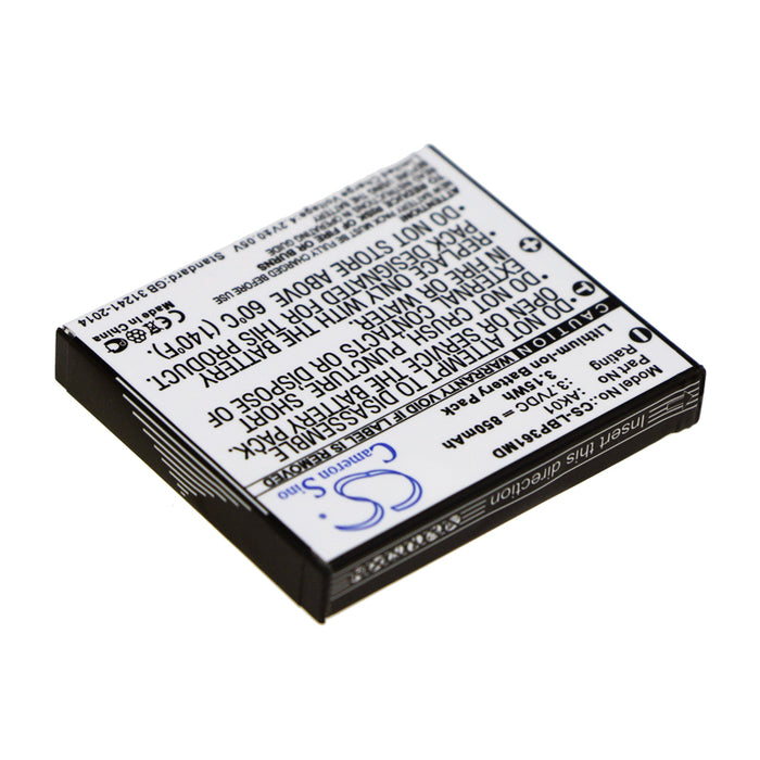 Labnet multichannel pipettes single 850mAh Medical Replacement Battery