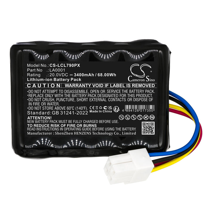 Landxcape LX790 LX790 600m2 LX790i LX791 LX792 LX792 600m2 LX793 LX795 LX795 400m2 LX796 LX796 300m2 LX797 LX799 LX799  Lawn Mower Replacement Battery