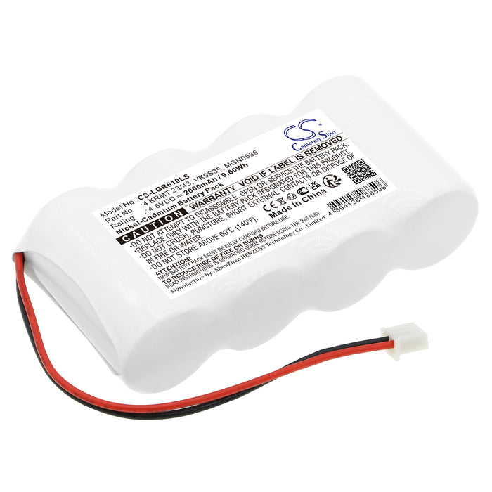 Legrand 61091 NGN0725 SEA39782 Emergency Light Replacement Battery