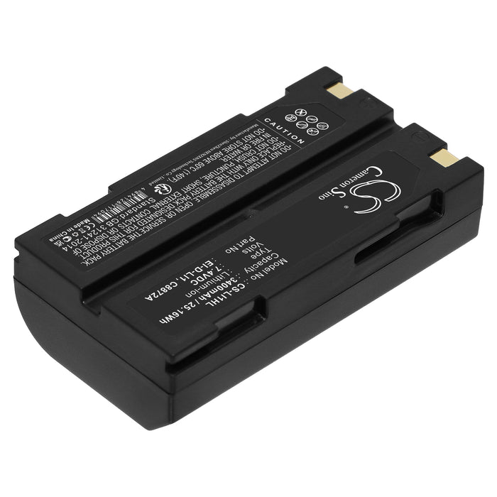Hemisphere S320,S320 GNNS 3400mAh Survey Multimeter and Equipment Replacement Battery