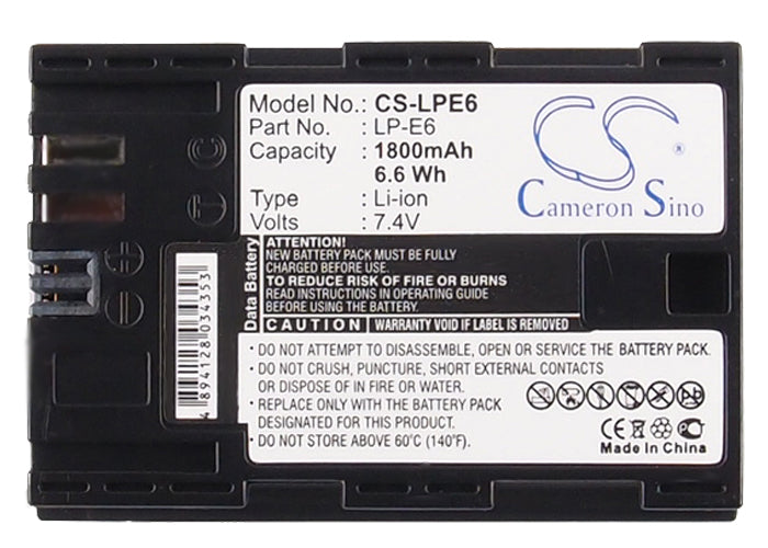 Tether Tools Air Direct 1800mAh Camera Replacement Battery