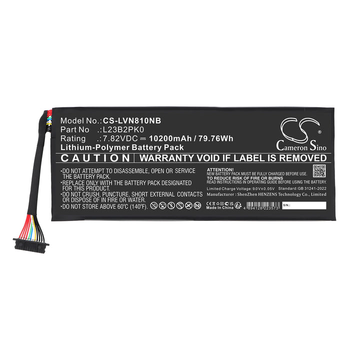 Lenovo Legion Go 8APU1 Laptop and Notebook Replacement Battery