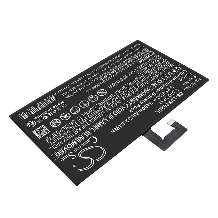 Lenovo XiaoXin Pad Pro 2024 Tablet Replacement Battery