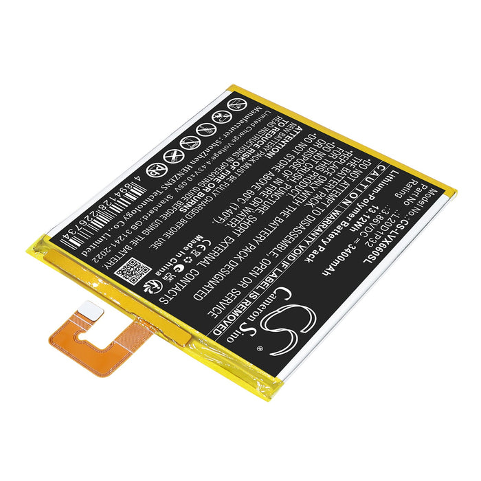 Lenovo Tab K10, TB-X6C6F, TB-X6C6X Tablet Replacement Battery