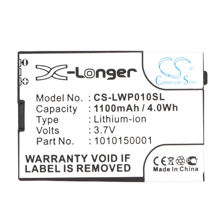 Locktec WP04 WIRELESS WP04 VoIP Phone Replacement Battery