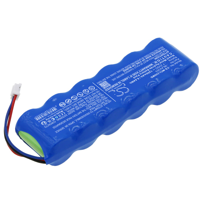 Micro Medical MicroLab 3300 Spirometer Medical Replacement Battery