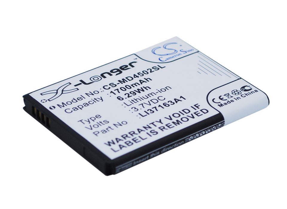 Medion Life E4502 MD 98907 MD98907 Life P4013 MD 98332 Mobile Phone Replacement Battery