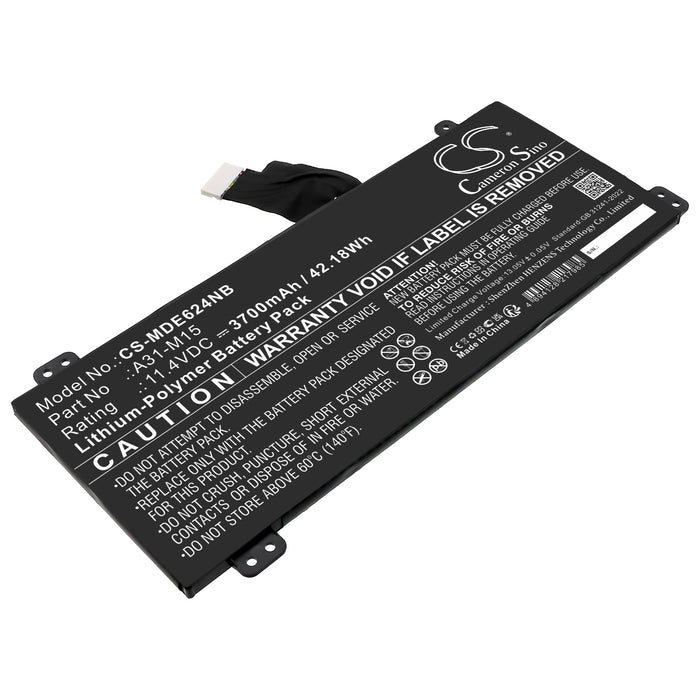 Medion Akoya E6245 Akoya E6245 MD 61126 MSN 30025295 Akoya E6245 MD 61262 MSN 30025870 Akoya E6245 MD 61275 MS Laptop and Notebook Replacement Battery