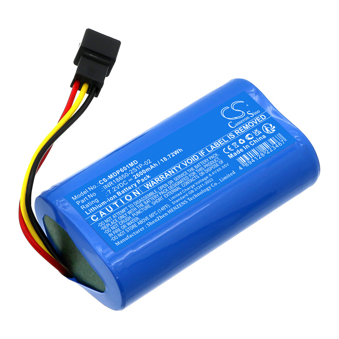 Medcaptain MP-60A,SYS-6010A Medical Replacement Battery