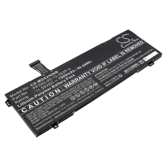 Uniwill GM7AG8P Laptop and Notebook Replacement Battery