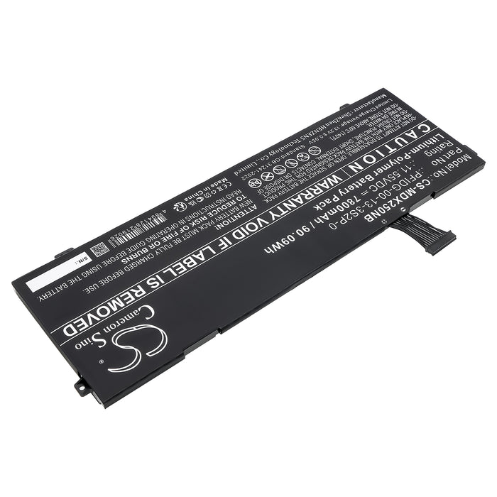 Uniwill GM7AG8P Laptop and Notebook Replacement Battery