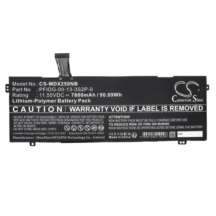 Maingear Vector Pro MG-VCP17 Laptop and Notebook Replacement Battery
