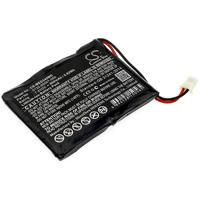 Mediaid 31610 34 Pulse IPX1 M30 POX010-34 Medical Replacement Battery