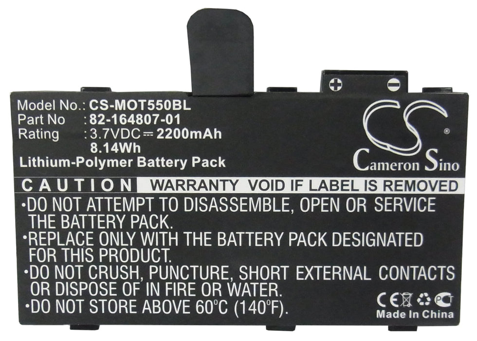 Zebra RFD8500 2200mAh Barcode Replacement Battery