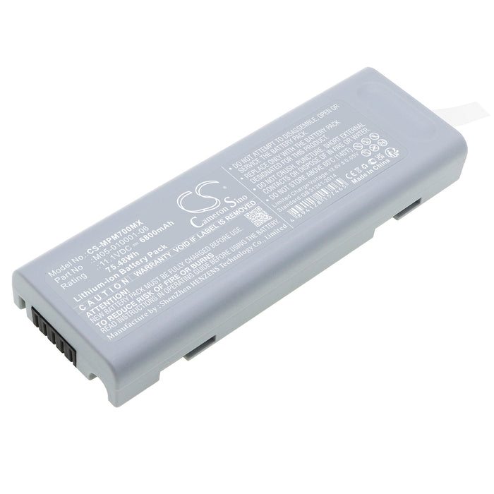 Mindray Accutor Plus Accutor V Accutorr Plus Accutorr V Datascope Ex 0146-00-0099 - TR DPM DPM3 DPM4 DPM5 iPM (1)  6800mAh Medical Replacement Battery