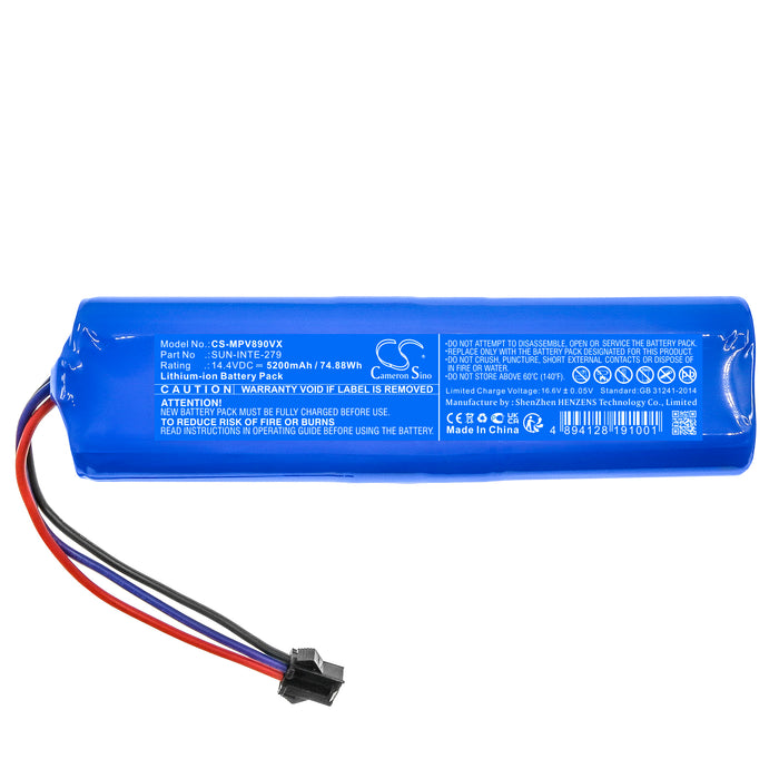 Mamibot eXVAC 890 Garlyn SR-800 Max Vacuum Replacement Battery