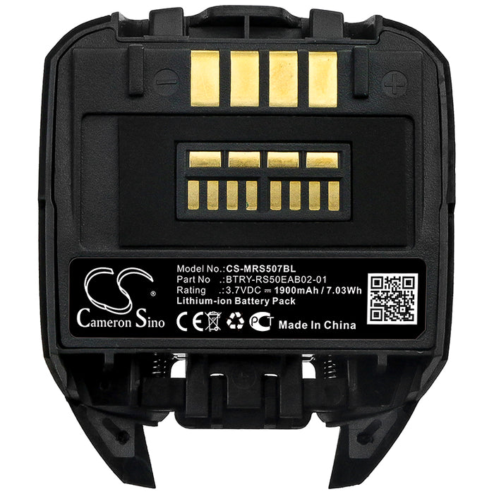 Motorola RS507 RS507X RS50EA Barcode Replacement Battery
