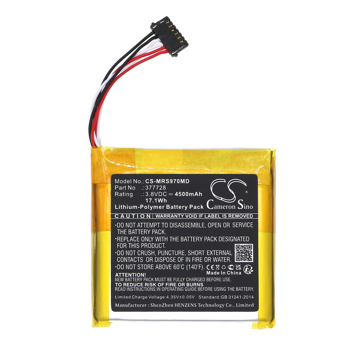 Mindray Rad-97 Puls oximeter Rad-97 Rad 97 Pulse Oximeter Medical Replacement Battery