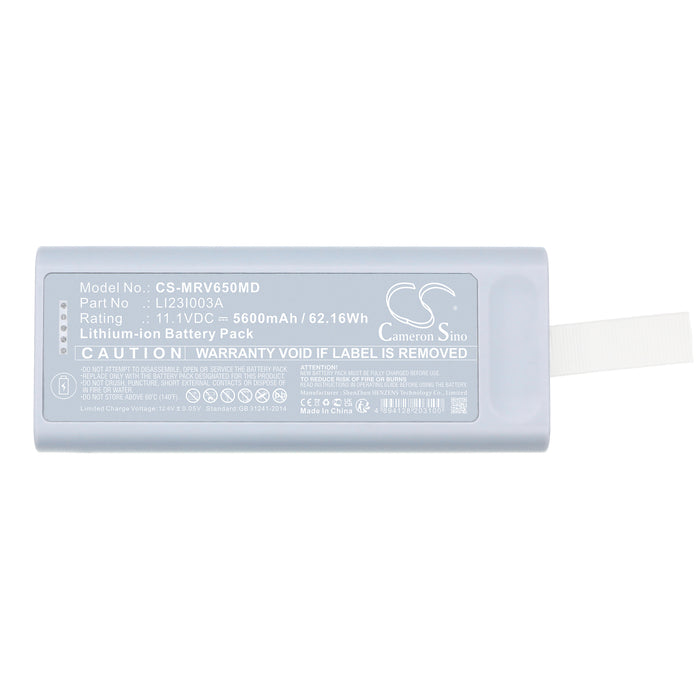 Mindray Benevision N19 Benevision N22 SV600 SV650 SV800 VS850 Medical Replacement Battery