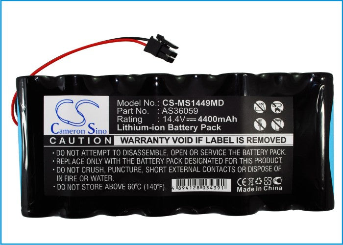 Drager DELTA GAMMA INFINITY Infinity Delta Infinity Delta XL Infinity Gamma XL Infinity XL infintiy Vista MS14234  4400mAh Medical Replacement Battery