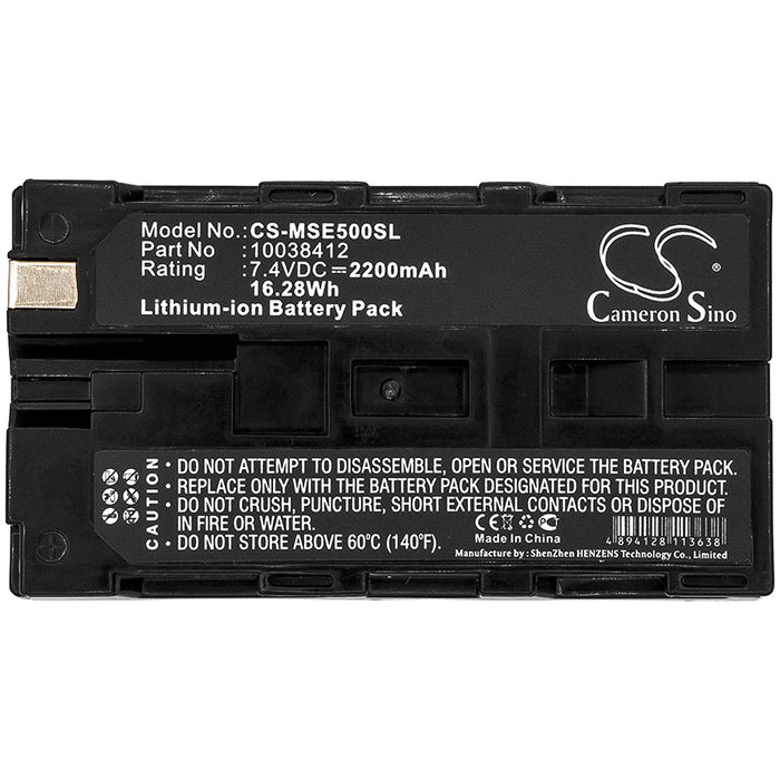 ICCNexergy 5000 5200HD2 9950018 Thermal Camera Replacement Battery